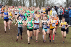 Womens under-17s, 2020 British Athletics Inter Counties Cross Country Champs., Prestwold Hall, Loughborough. Photo: David T. Hewitson/Sports for All Pics